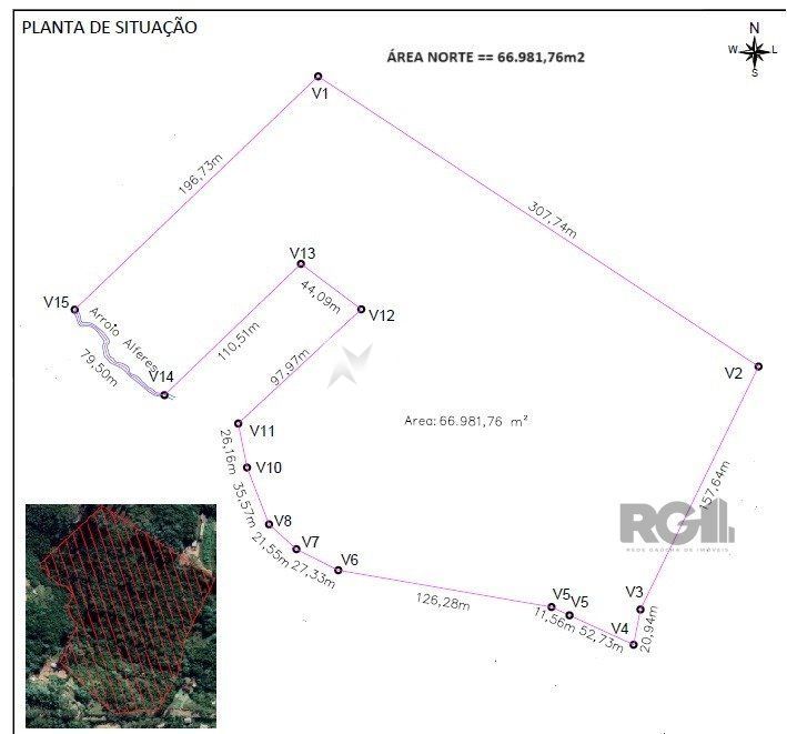 Sítio à venda  com 66981m², Estrada Antônio Borges no bairro Belém Velho em Porto Alegre