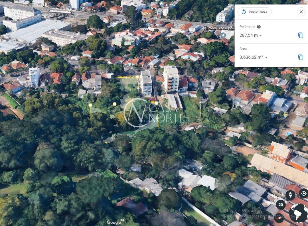 Terreno à venda  com 11460m², Rua Professor Clemente Pinto no bairro Medianeira em Porto Alegre