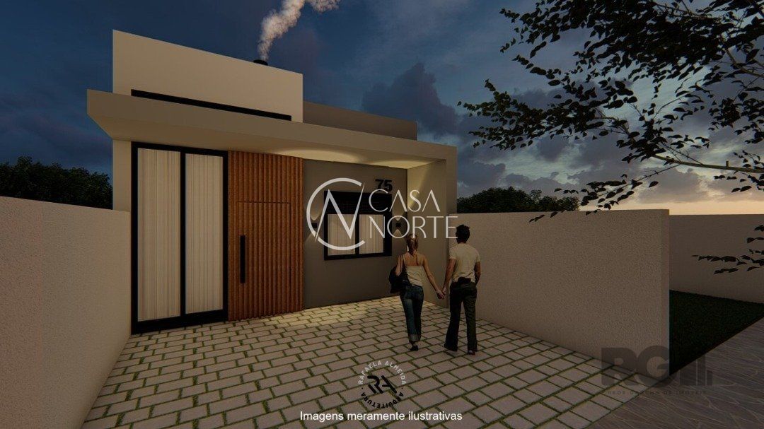 Casa à venda com 3 quartos, 120m², 1 suíte, 2 vagas, Rua Lucindo Antônio Bottin no bairro Hípica em Porto Alegre