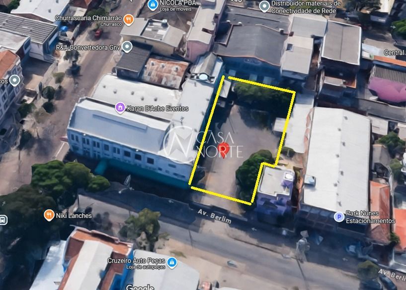 Terreno à venda  com 1089m², Avenida Berlim no bairro São Geraldo em Porto Alegre