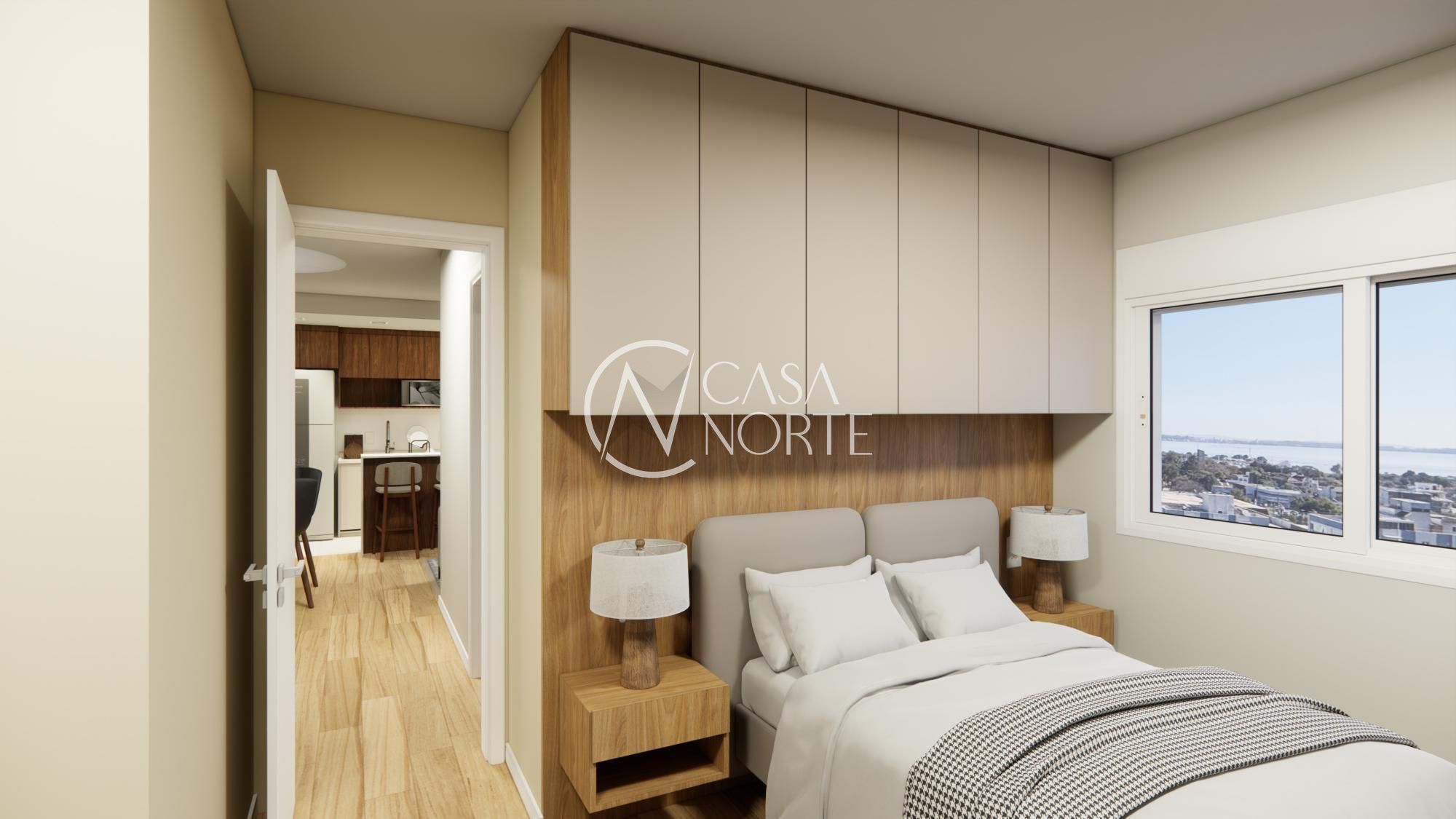 Apartamento à venda com 2 quartos, 60m², 1 suíte, 2 vagas, Doutor Armando Barbedo no bairro Tristeza em Porto Alegre