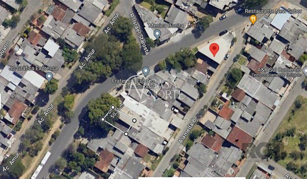 Terreno à venda  com 150m², Rua Engenheiro Oscar de Oliveira Ramos no bairro Restinga em Porto Alegre