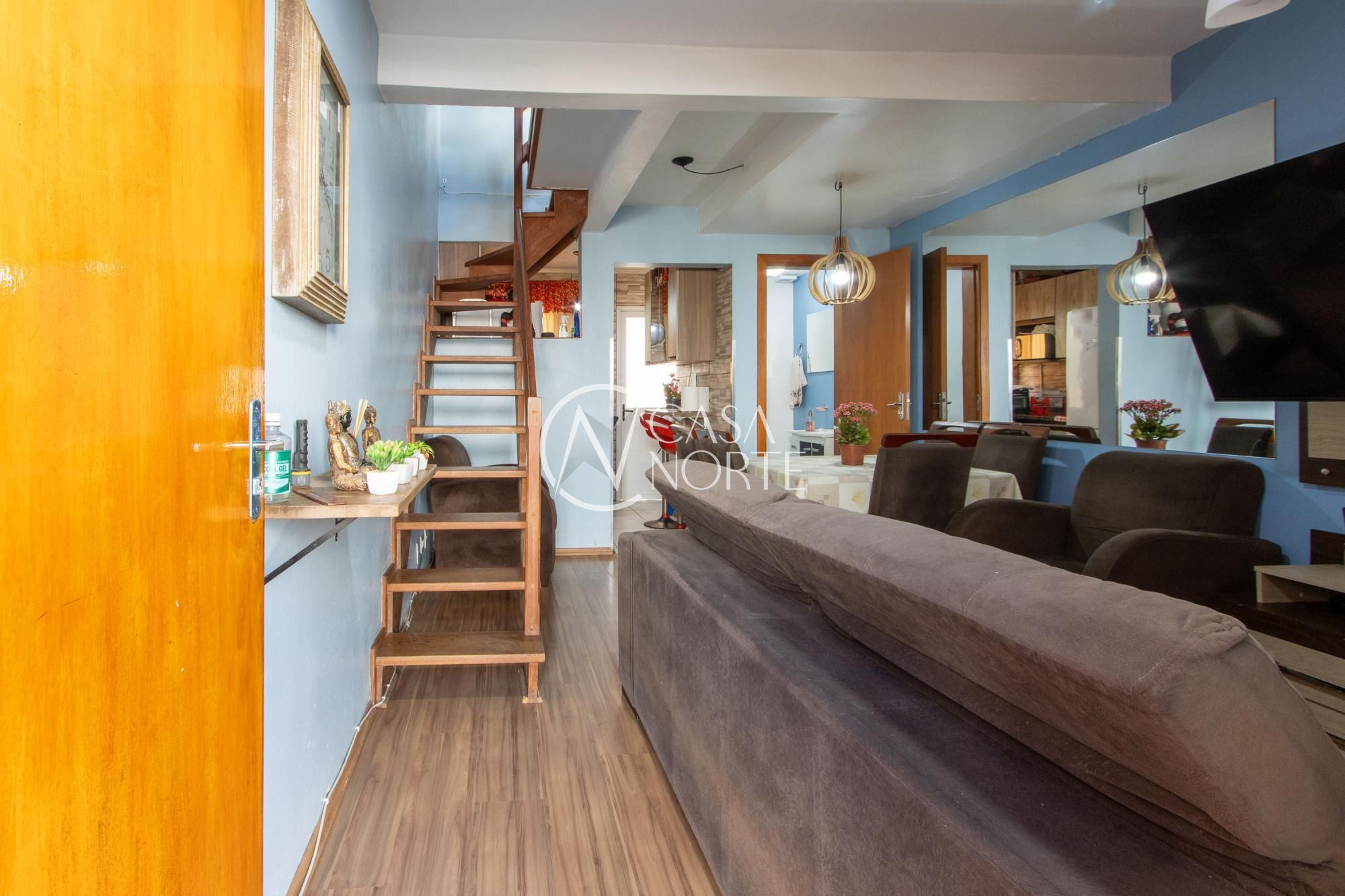 Casa à venda com 3 quartos, 52m², 1 vaga, Rua Dorival Castilhos Machado no bairro Aberta dos Morros em Porto Alegre