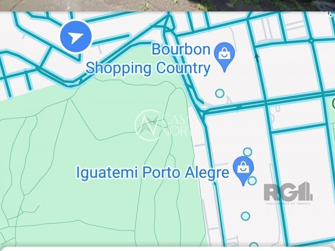 Terreno à venda  com 300m², Rua Acélio Daudt no bairro Passo da Areia em Porto Alegre