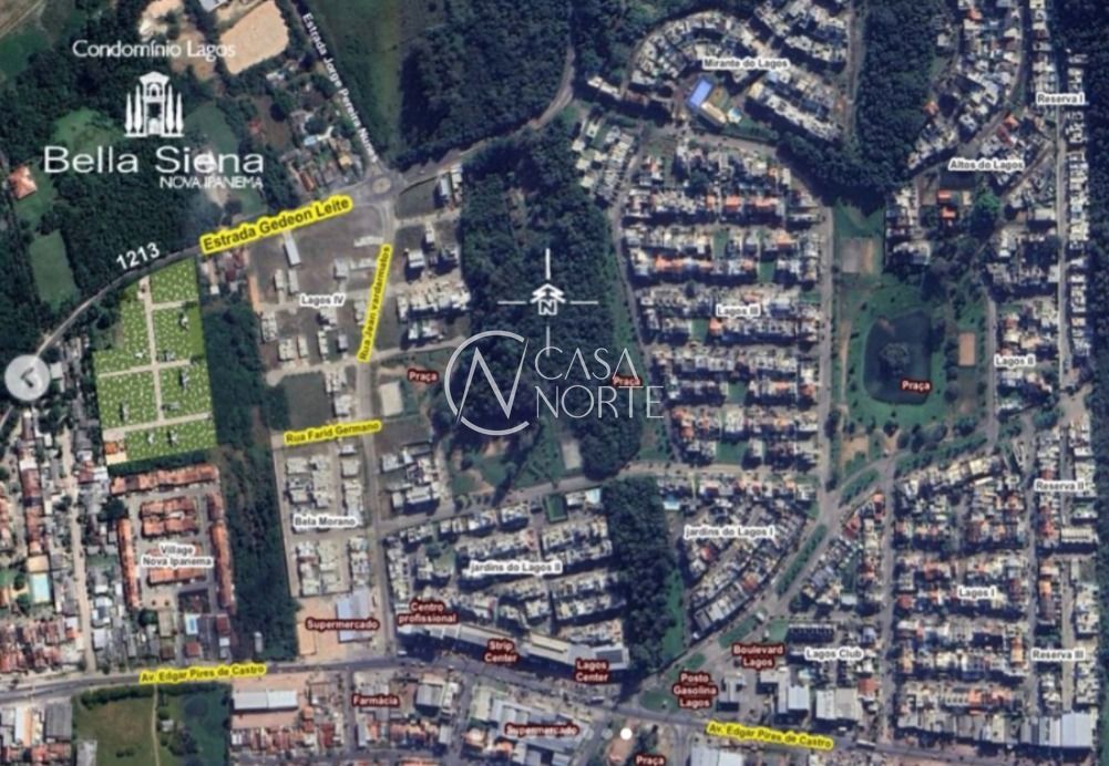 Terreno à venda  com 121m², Estrada Gedeon Leite no bairro Hípica em Porto Alegre