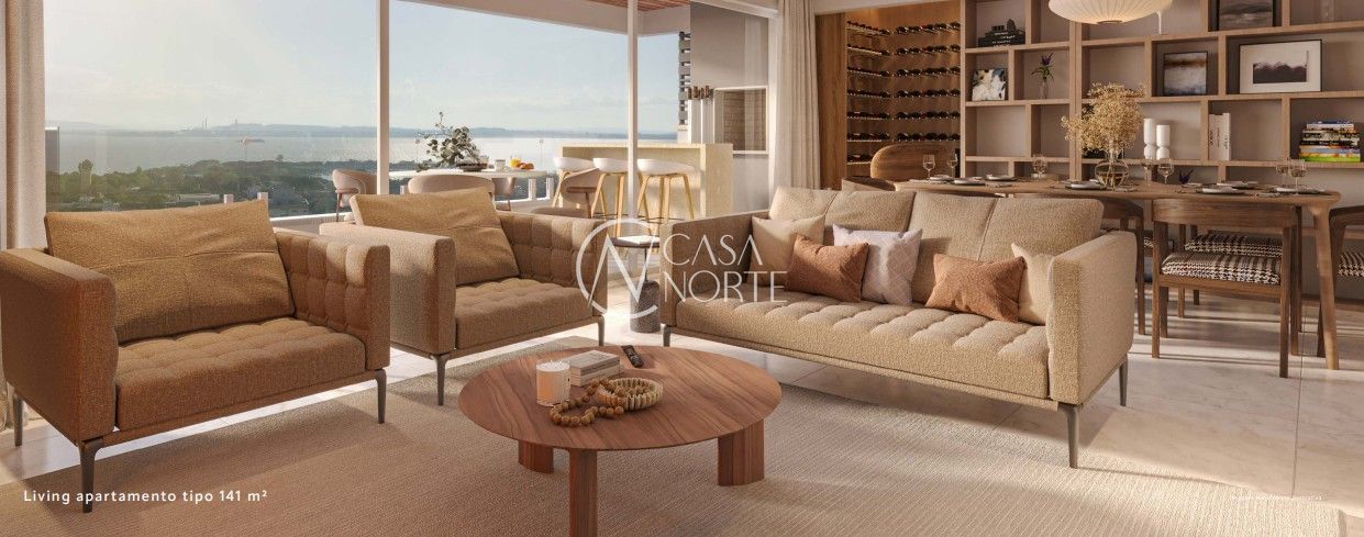 Apartamento à venda com 3 quartos, 141m², 3 suítes, 2 vagas, Rua José Gomes no bairro Tristeza em Porto Alegre