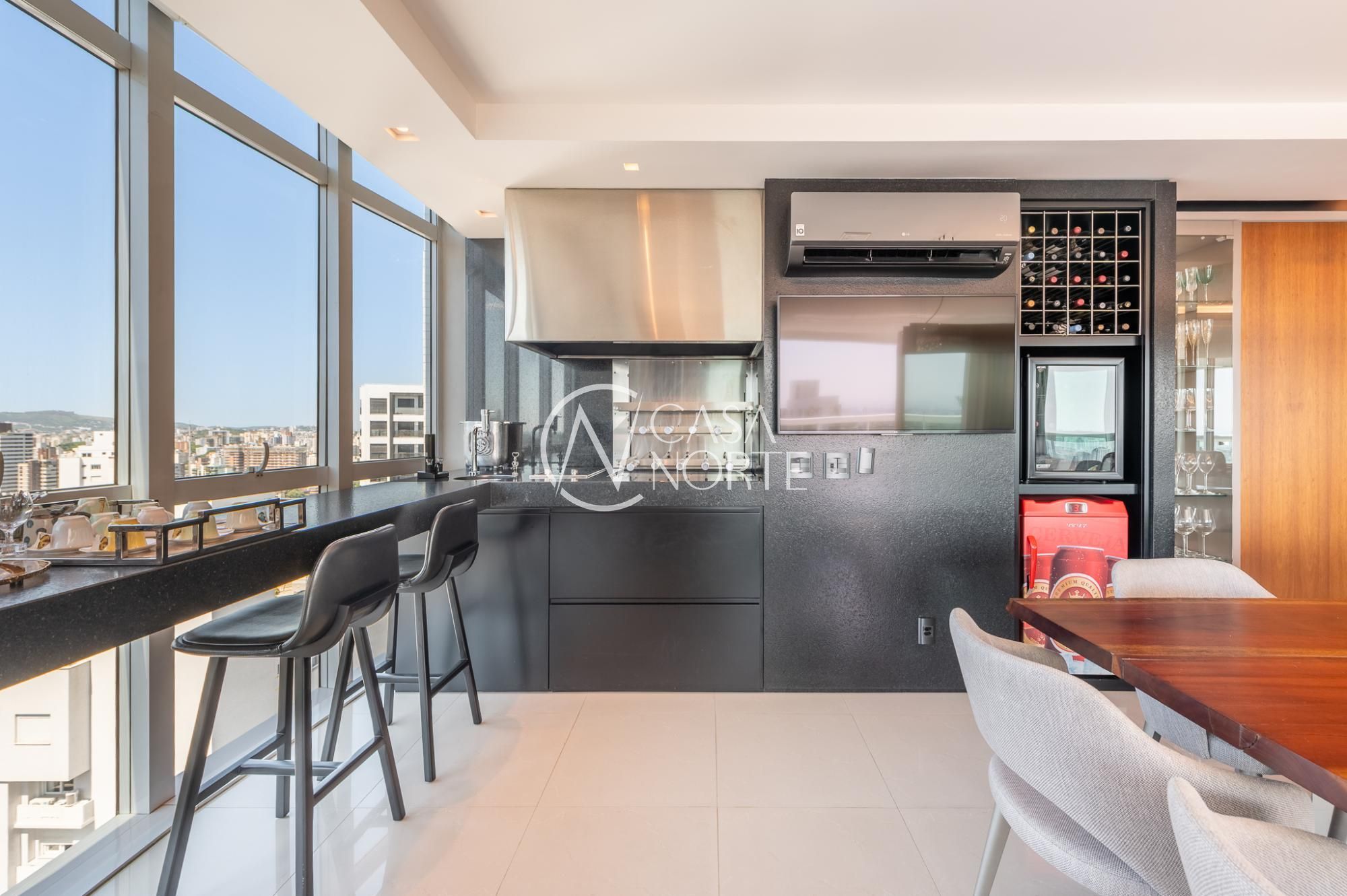 Apartamento à venda com 3 quartos, 204m², 3 suítes, 5 vagas, Rua Carvalho Monteiro no bairro Petrópolis em Porto Alegre