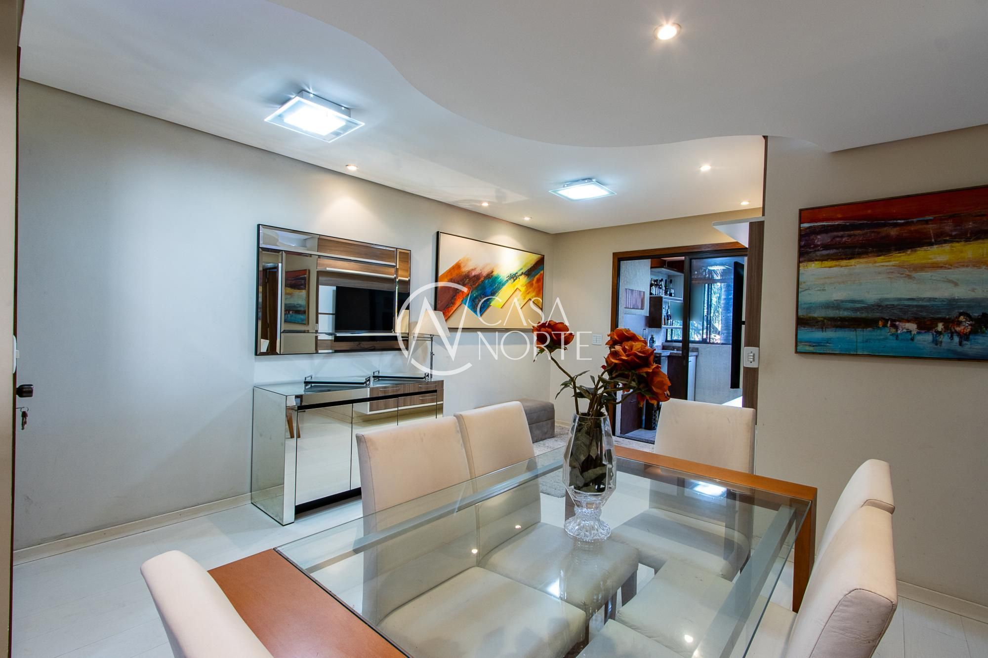 Apartamento à venda com 3 quartos, 77m², 1 suíte, 2 vagas, Rua Itapitocaí no bairro Cristal em Porto Alegre