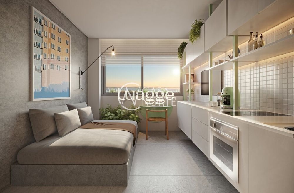 Studio à venda com 1 quarto, 20m², Rua Gonçalves Dias no bairro Menino Deus em Porto Alegre
