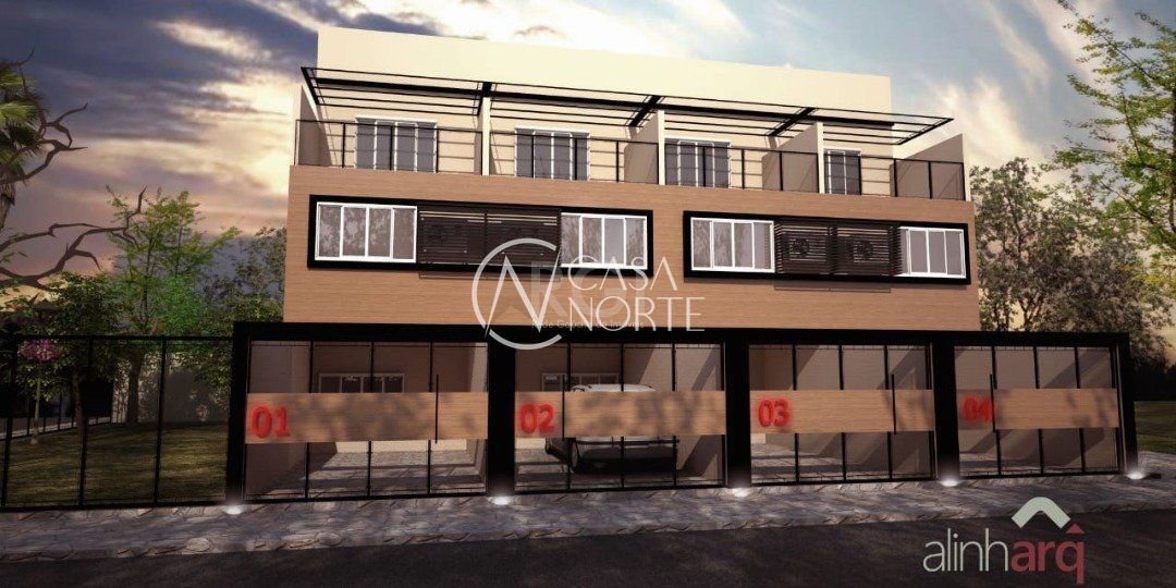 Casa à venda com 3 quartos, 140m², 2 vagas, Rua Enfermeiro Ventura no bairro Vila Nova em Porto Alegre