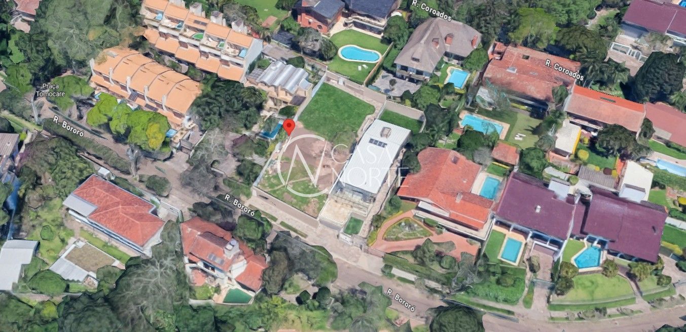 Terreno à venda  com 634m², Rua Bororó no bairro Vila Assunção em Porto Alegre