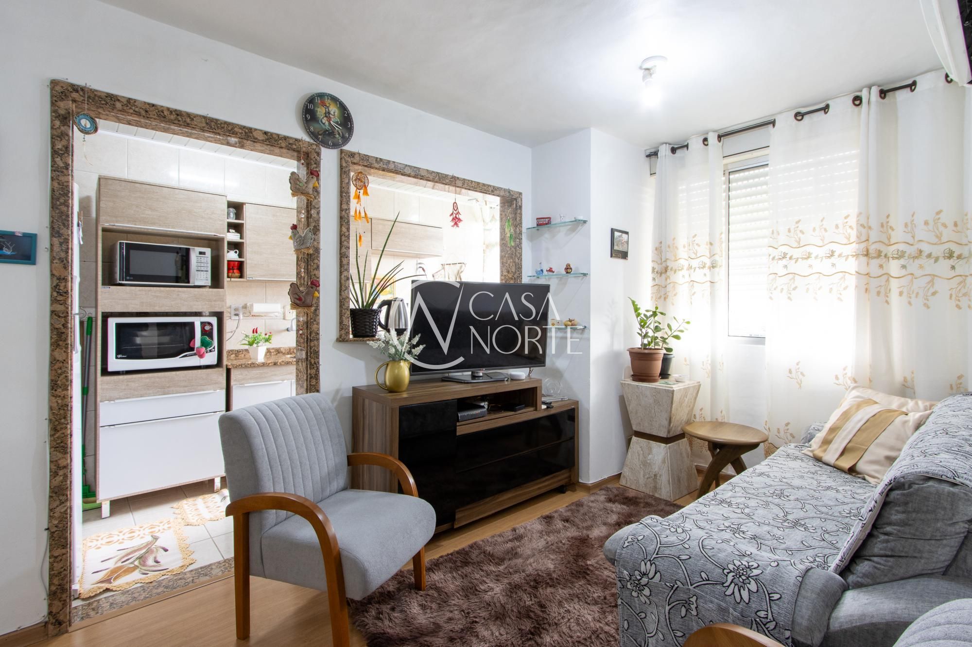 Apartamento à venda com 2 quartos, 52m², 1 vaga, Rua Joaquim de Carvalho no bairro Vila Nova em Porto Alegre