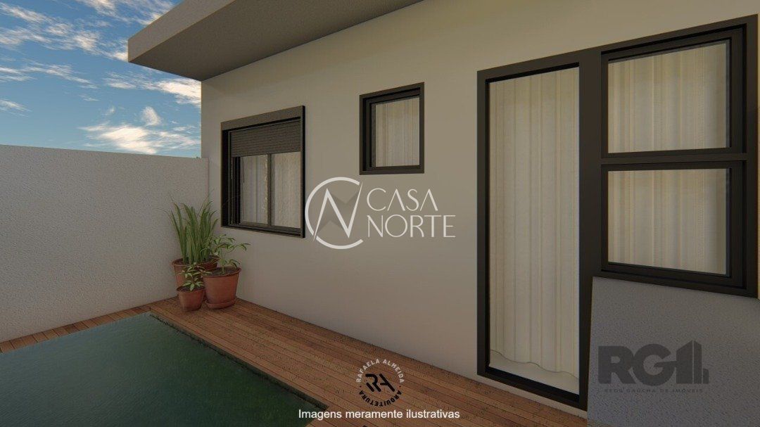 Casa à venda com 3 quartos, 120m², 1 suíte, 2 vagas, Rua Lucindo Antônio Bottin no bairro Hípica em Porto Alegre