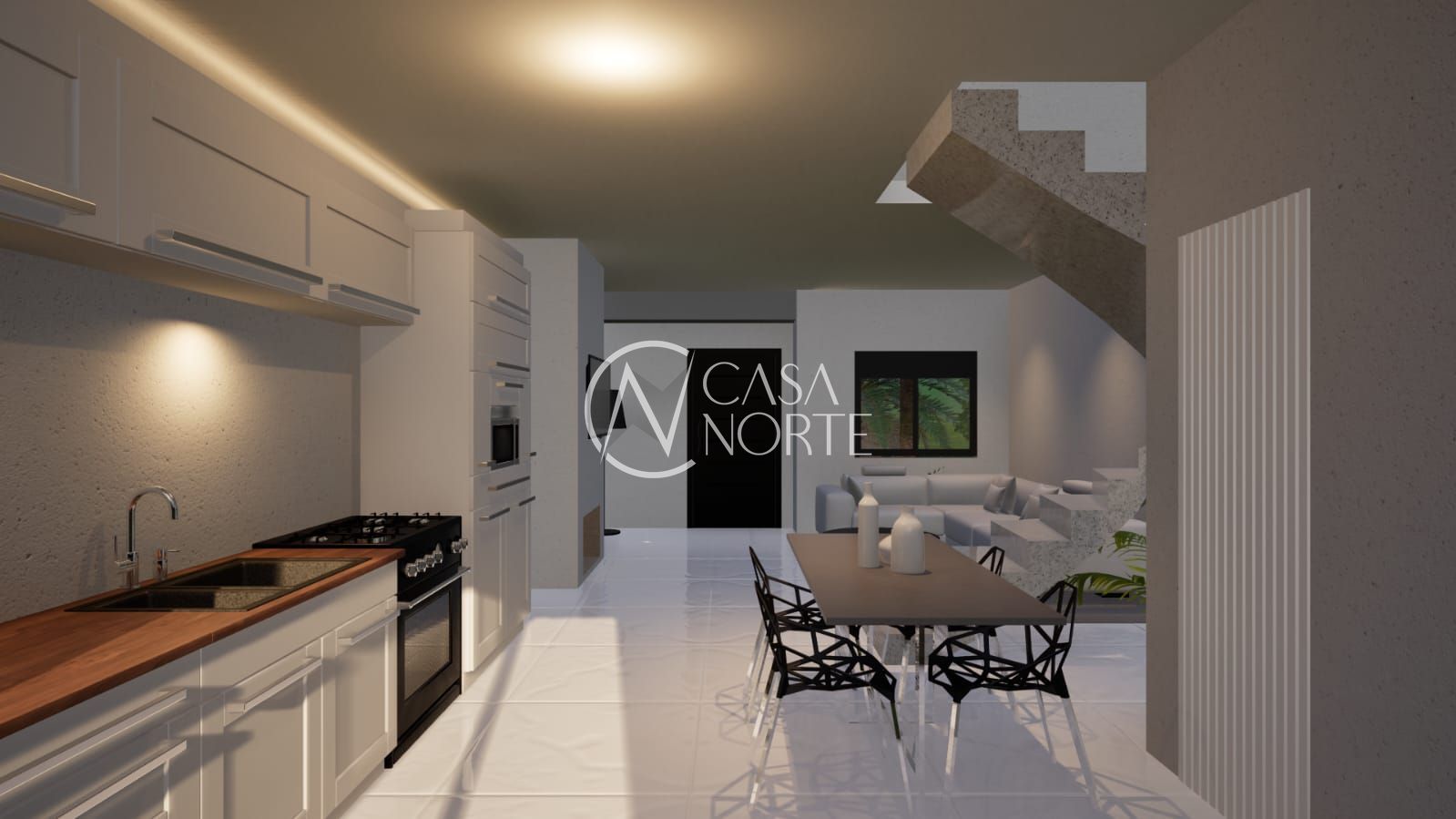 Casa de Condomínio à venda com 3 quartos, 108m², 1 suíte, 2 vagas, Estrada Jorge Pereira Nunes no bairro Campo Novo em Porto Alegre