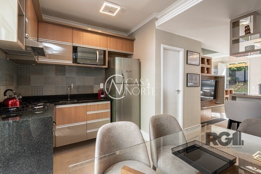 Casa de Condomínio à venda com 2 quartos, 58m², 1 vaga, Estrada Cristiano Kraemer no bairro Vila Nova em Porto Alegre