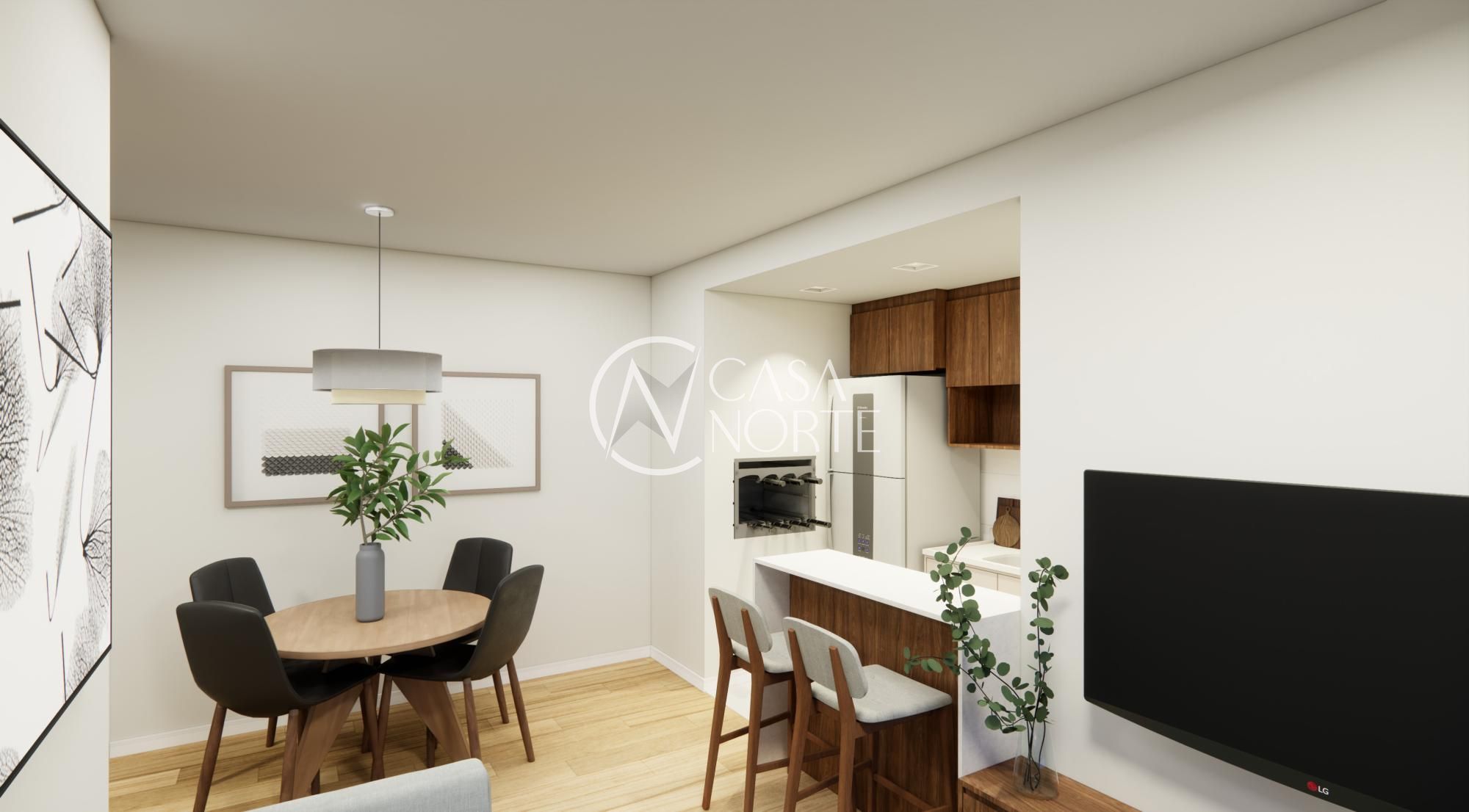 Apartamento à venda com 2 quartos, 60m², 1 suíte, 2 vagas, Doutor Armando Barbedo no bairro Tristeza em Porto Alegre