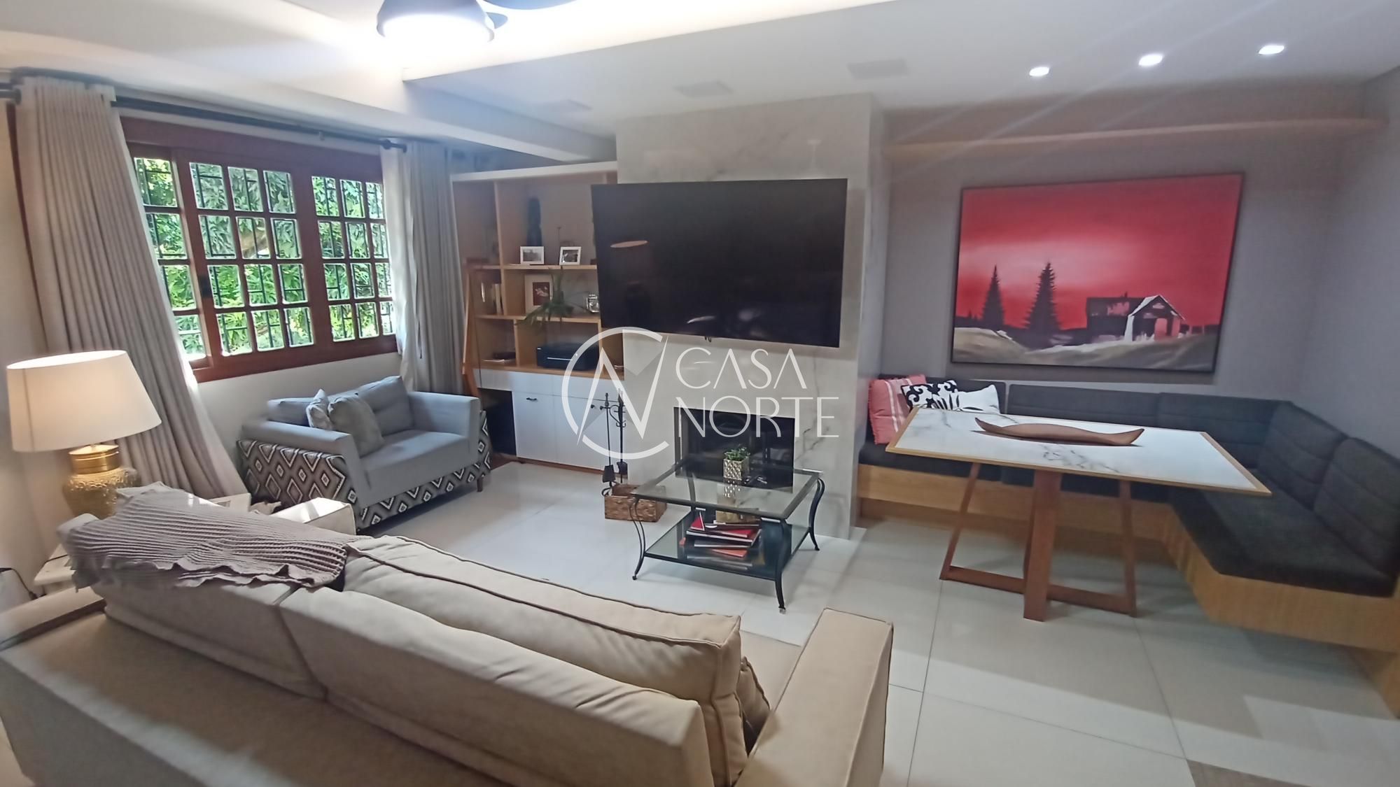 Casa de Condomínio à venda com 3 quartos, 181m², 3 suítes, 4 vagas, Rua Landel de Moura no bairro Tristeza em Porto Alegre