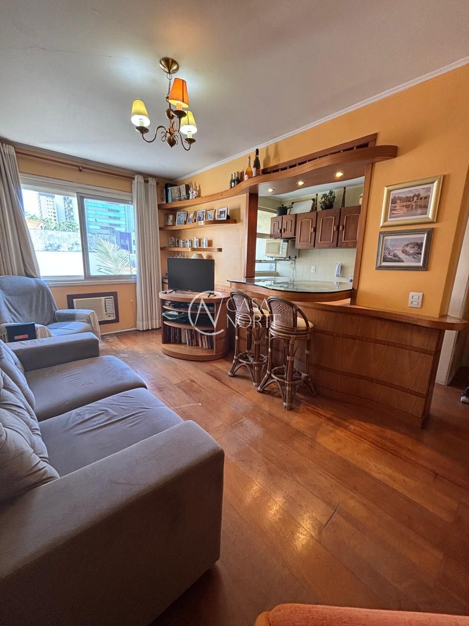 Apartamento à venda com 1 quarto, 46m², Avenida Getúlio Vargas no bairro Menino Deus em Porto Alegre