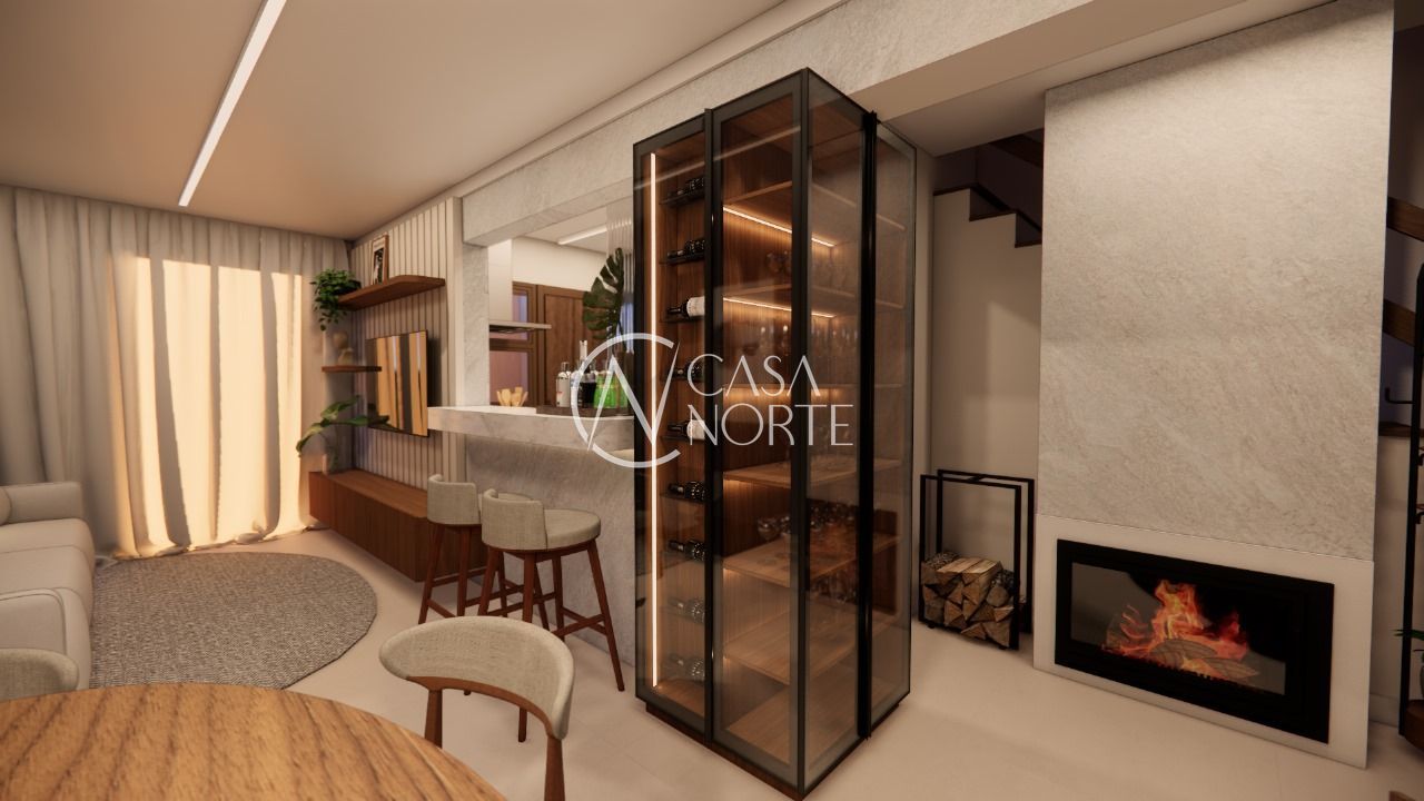 Casa de Condomínio à venda com 3 quartos, 121m², 1 suíte, 2 vagas, Rua Hubert Otto Krause no bairro Ipanema em Porto Alegre