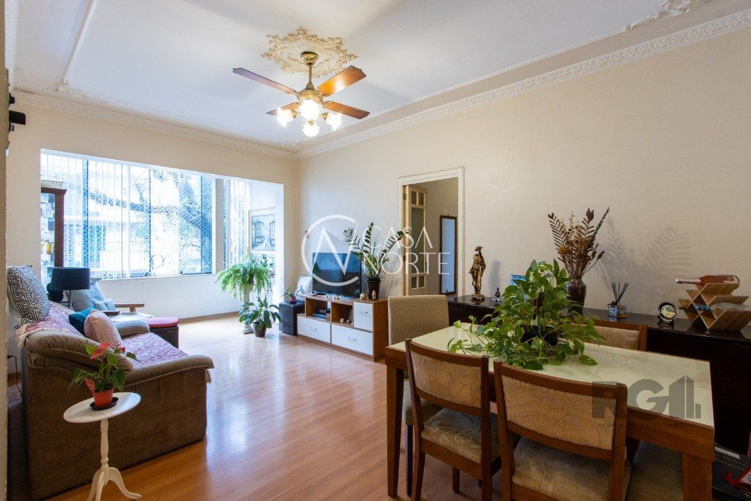 Apartamento à venda com 3 quartos, 109m², Rua Laurindo no bairro Santana em Porto Alegre