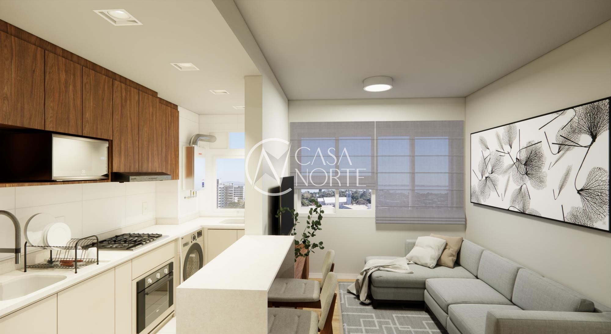 Apartamento à venda com 2 quartos, 60m², 1 suíte, 2 vagas, Doutor Armando Barbedo no bairro Tristeza em Porto Alegre