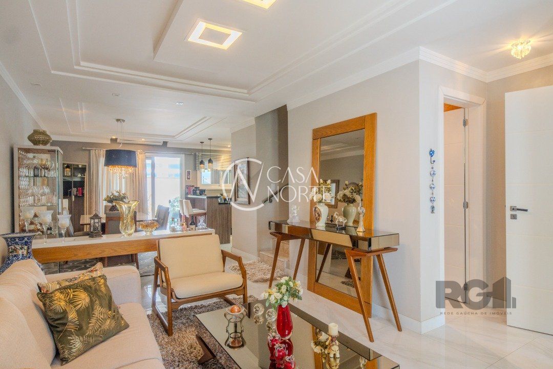 Casa de Condomínio à venda com 2 quartos, 201m², 2 suítes, 1 vaga, Rua Monsenhor Augusto Dalvit no bairro Aberta dos Morros em Porto Alegre