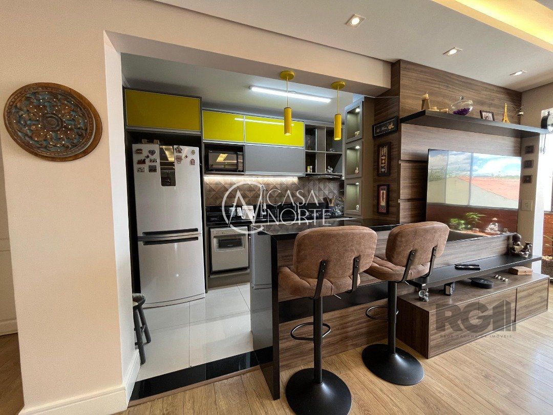 Apartamento à venda com 3 quartos, 95m², 1 suíte, Rua Frederico Etzberger no bairro Nonoai em Porto Alegre