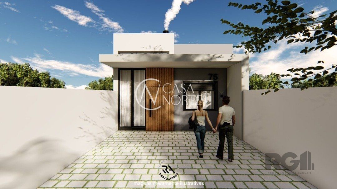 Casa à venda com 3 quartos, 120m², 1 suíte, 2 vagas, Rua Lucindo Antônio Bottin no bairro Hípica em Porto Alegre