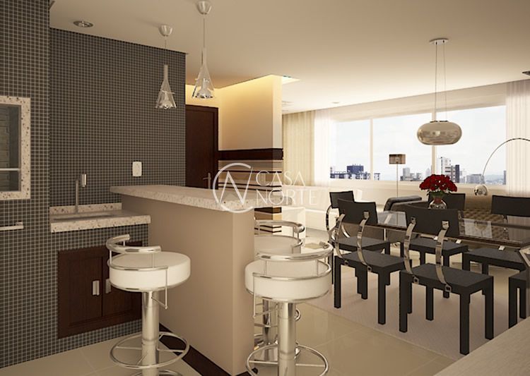 Apartamento à venda com 3 quartos, 118m², 3 suítes, 3 vagas, Rua Trujilo no bairro Jardim Lindóia em Porto Alegre