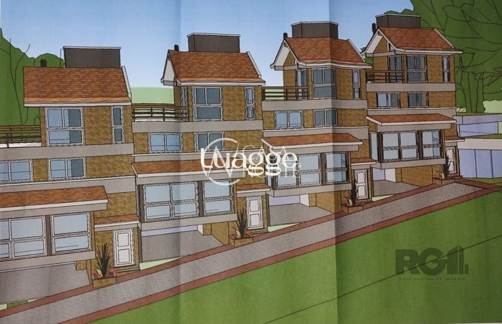 Casa de Condomínio à venda com 3 quartos, 159m², 1 suíte, 2 vagas, Rua dos Guananas no bairro Espírito Santo em Porto Alegre