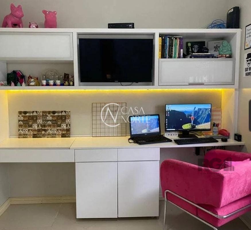 Apartamento à venda com 3 quartos, 62m², 1 vaga, Rua Derocy Giacomo da Silva no bairro Vila Nova em Porto Alegre