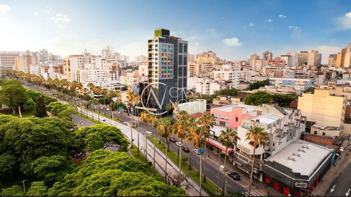 Apartamento à venda com 1 quarto, 44m², Garibaldi no bairro Bom Fim em Porto Alegre