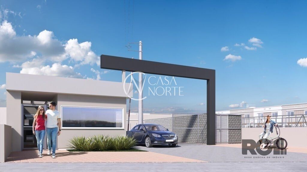 Casa de Condomínio à venda com 2 quartos, 58m², 1 vaga, Estrada Cristiano Kraemer no bairro Vila Nova em Porto Alegre