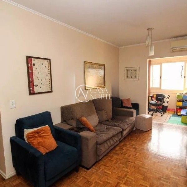 Apartamento à venda com 2 quartos, 84m², 1 vaga, Rua Barão de Teffe no bairro Menino Deus em Porto Alegre