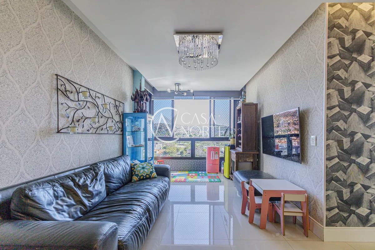 Apartamento à venda com 3 quartos, 80m², 1 suíte, 1 vaga, Avenida Ipiranga no bairro Jardim Carvalho em Porto Alegre