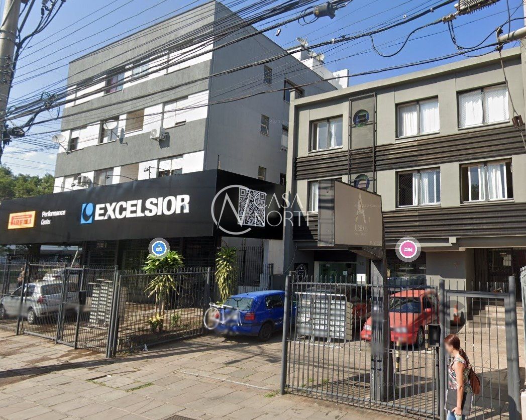 Apartamento à venda com 1 quarto, 44m², Rua Santana no bairro Farroupilha em Porto Alegre