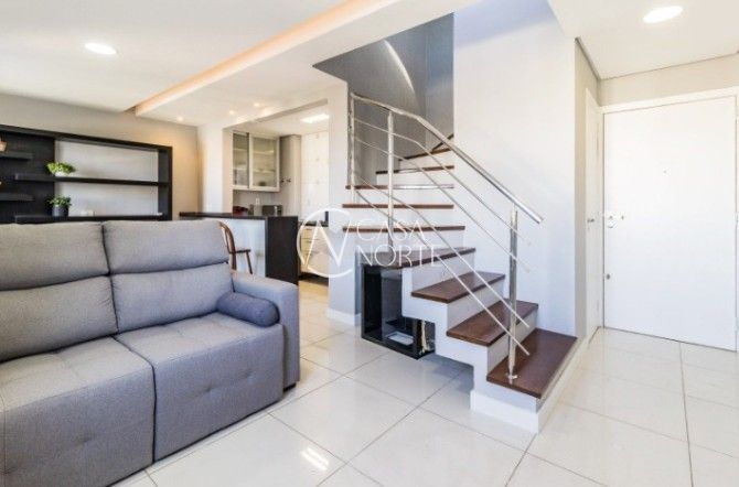 Cobertura à venda com 2 quartos, 128m², 1 suíte, 2 vagas, Rua Duque de Caxias no bairro Centro Histórico em Porto Alegre