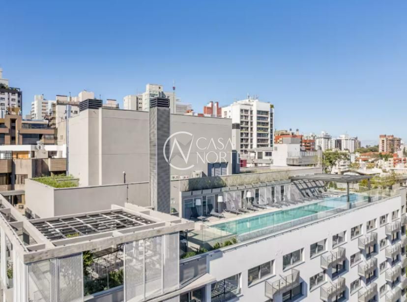 Loft à venda com 1 quarto, 29m², 1 vaga, Rua Silva Jardim no bairro Mont Serrat em Porto Alegre