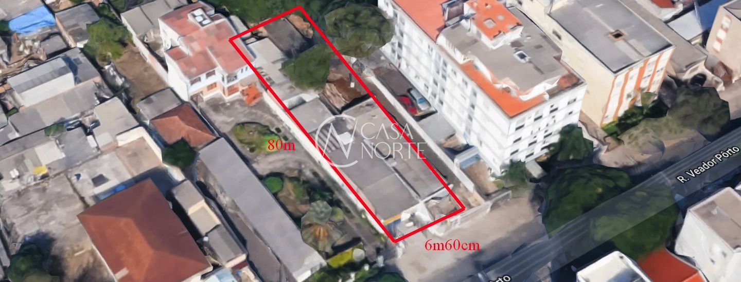 Terreno à venda  com 567m², Rua Veador Porto no bairro Santana em Porto Alegre