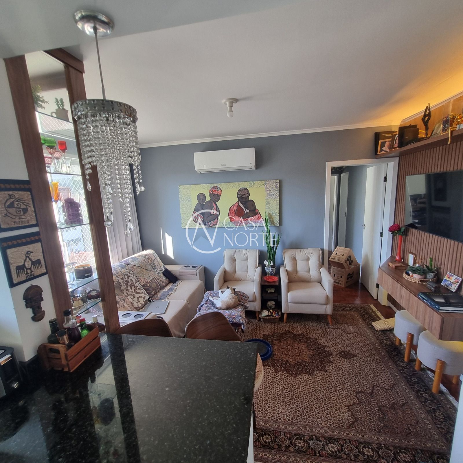 Apartamento à venda com 2 quartos, 57m², 1 vaga, Avenida Coronel Lucas de Oliveira no bairro Petrópolis em Porto Alegre