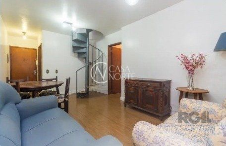 Cobertura à venda com 3 quartos, 150m², 1 vaga, Rua Dona Augusta no bairro Menino Deus em Porto Alegre