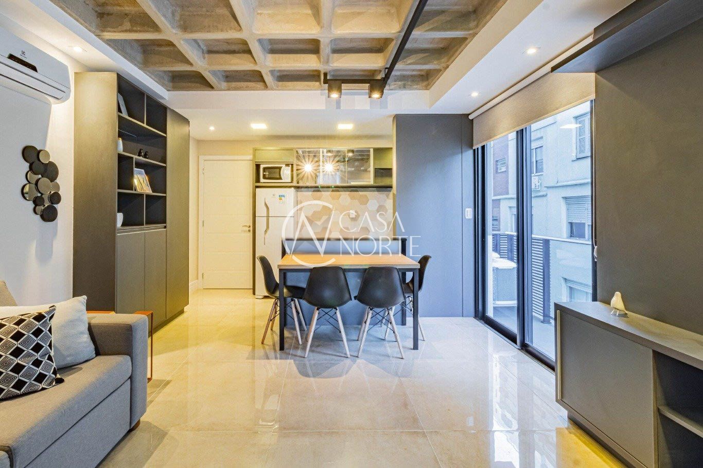 Apartamento à venda com 1 quarto, 47m², 1 vaga, Avenida João Pessoa no bairro Centro Histórico em Porto Alegre