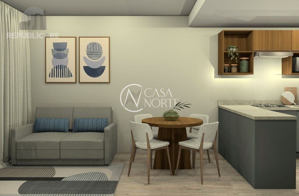 Apartamento à venda com 1 quarto, 48m², 1 suíte, 1 vaga, Da República no bairro Cidade Baixa em Porto Alegre