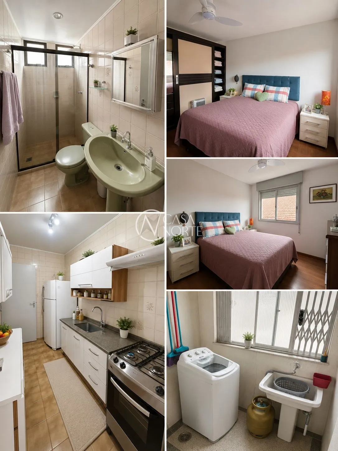 Apartamento à venda com 2 quartos, 59m², 1 vaga, Rua Dona Cecília no bairro Azenha em Porto Alegre