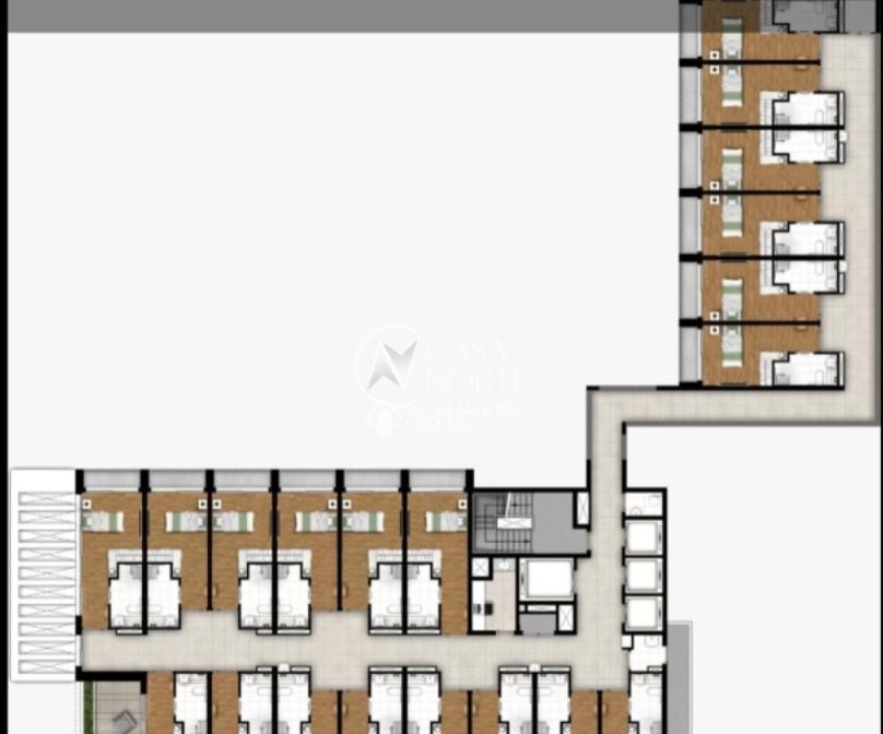 Apartamento à venda com 1 quarto, 24m², 1 vaga, Rua Gonçalo de Carvalho no bairro Floresta em Porto Alegre