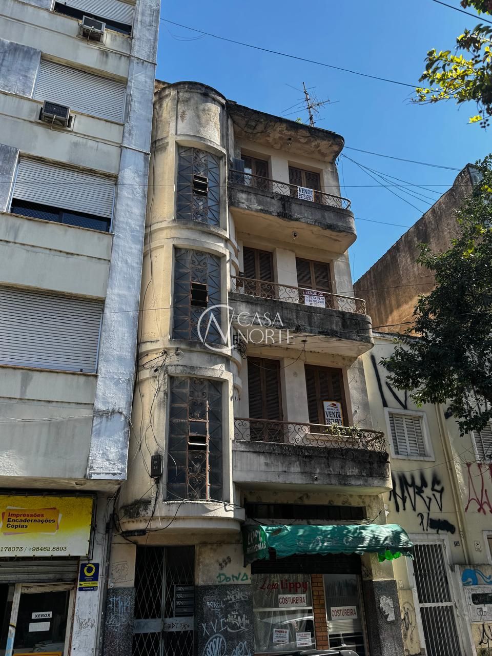 Prédio Residencial à venda , 451m², Avenida Desembargador André da Rocha no bairro Centro Histórico em Porto Alegre