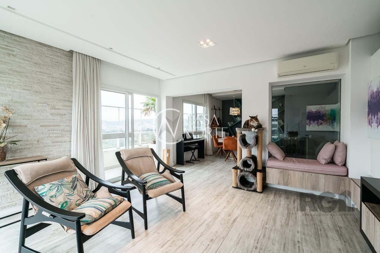 Cobertura à venda com 3 quartos, 165m², 1 suíte, 3 vagas, Rua Mário Antunes da Cunha no bairro Petrópolis em Porto Alegre