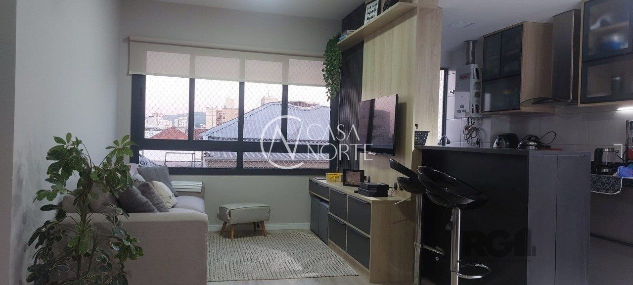 Apartamento à venda com 2 quartos, 65m², 1 suíte, 2 vagas, Rua Santana no bairro Farroupilha em Porto Alegre