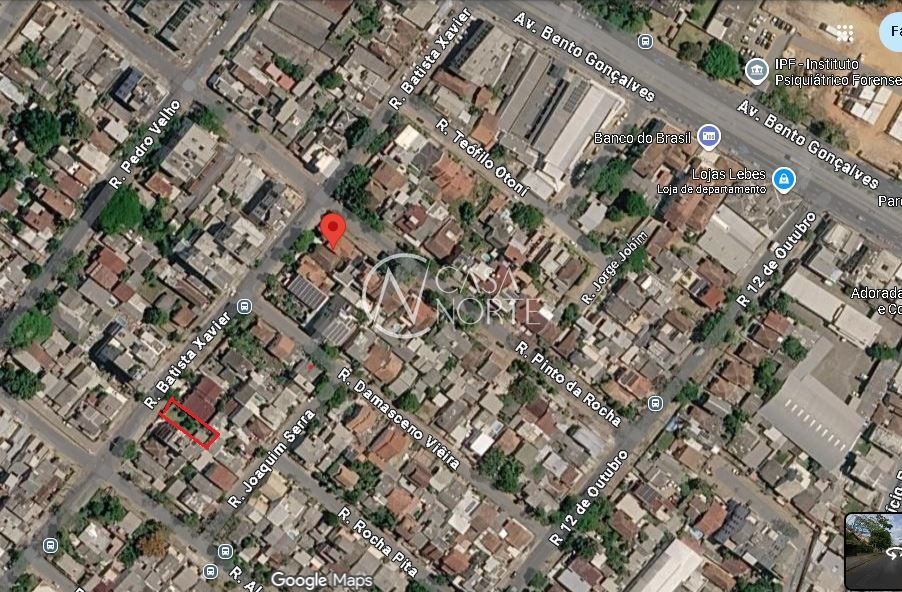 Terreno à venda  com 250m², Rua Batista Xavier no bairro Partenon em Porto Alegre