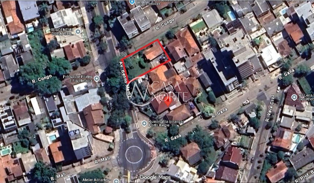 Terreno à venda  com 1125m², Avenida Benno Mentz no bairro Vila Ipiranga em Porto Alegre